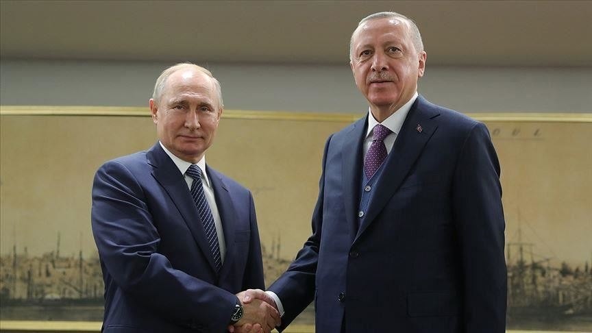 بوتين وأردوغان يبحثان الوضع في...