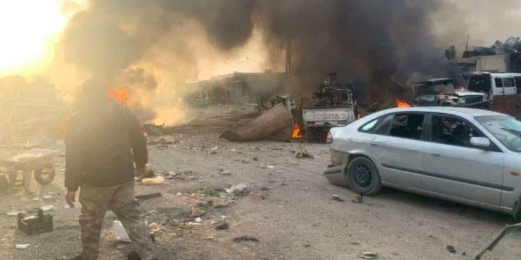 ضحايا بانفجار مفخخة في رأس الع...
