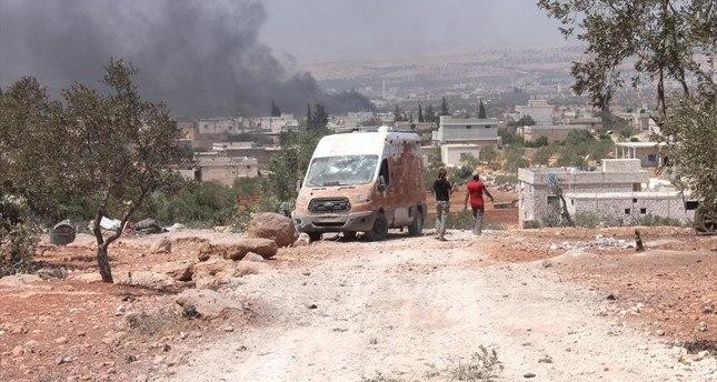 أربعة شهداء بقصف روسي غربي حلب...