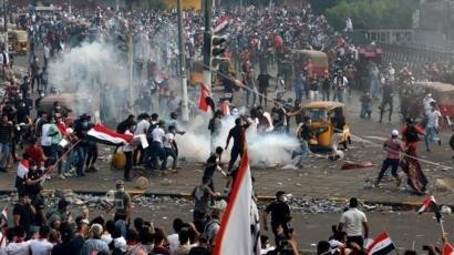 العراق.. إحراق صور "قاسم سليما...