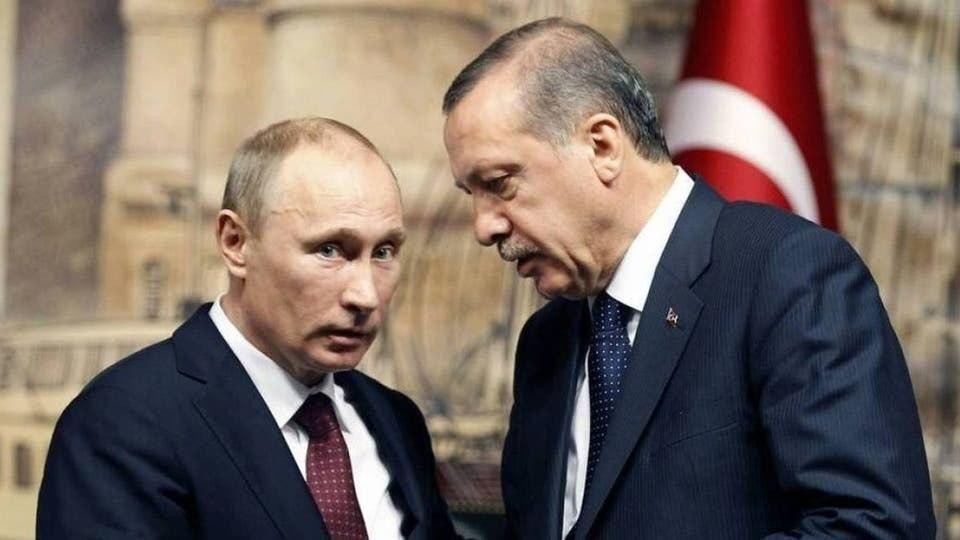 أردوغان وبوتين يبحثان عبر الها...