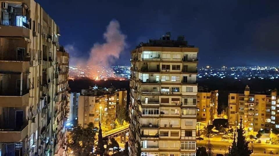 الطيران الإسرائيلي يستهدف النظ...