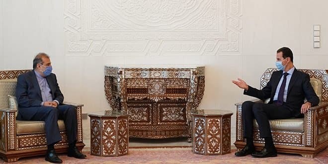 بشار الأسد يبحث مع وفد إيراني...