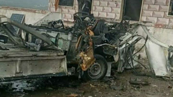 بصاروخ موجه.. جريحان باستهداف...