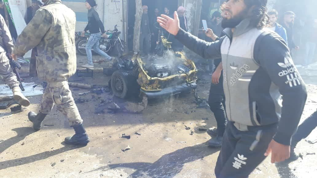 شهداء بتفجير مفخخة بريف حلب وخ...