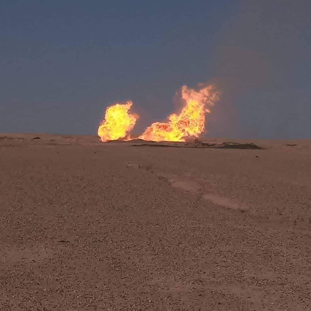 مجهولون يفجرون خطا للغاز شمال...