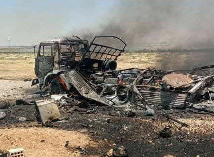 حماة.. خسائر للنظام بانــفـجار...