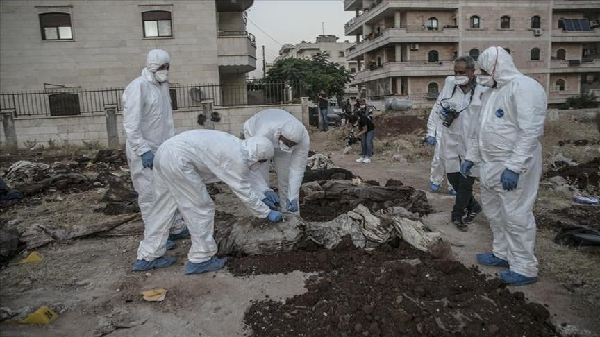 اكتشاف مقبرة جماعية تضم عشرات...