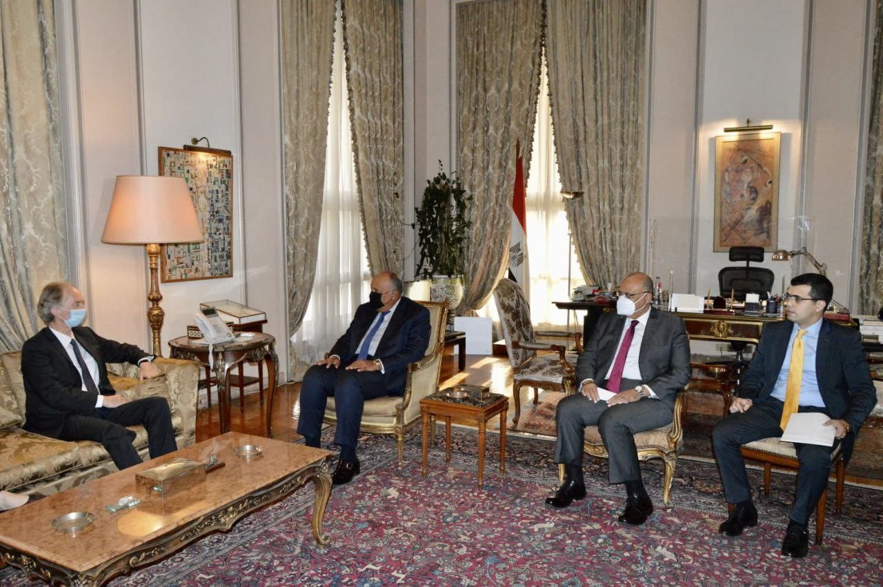 الخارجية المصرية لـ"بيدرسون":...