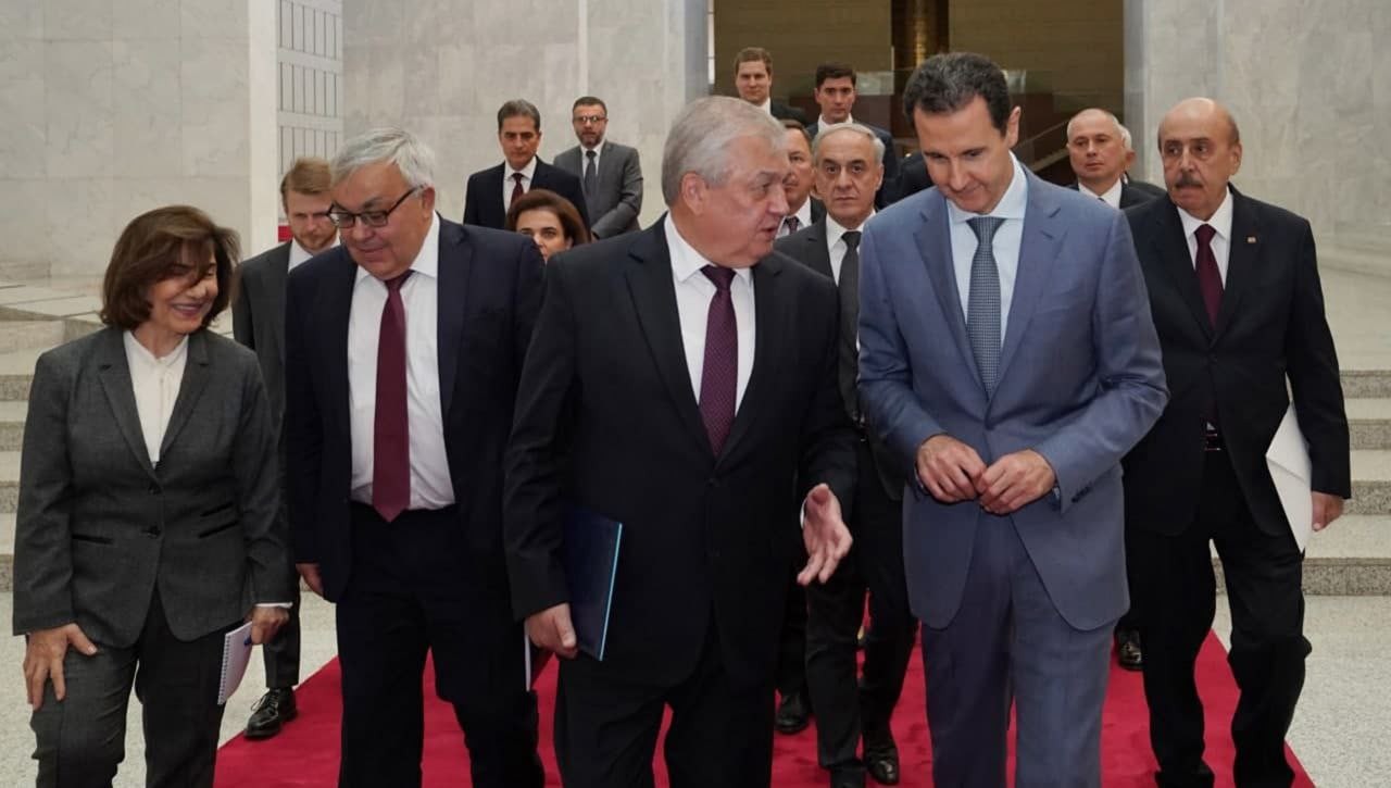 لافرنتييف يلتقي بشار الأسد في...