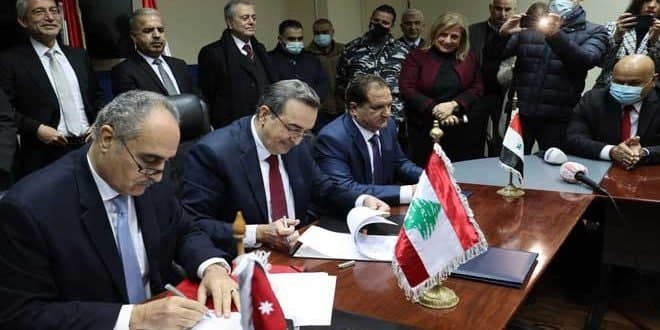 توقيع اتفاقية الربط الكهربائي...