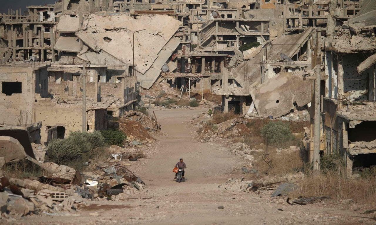 درعا.. حرق المجلس المحلي في صي...