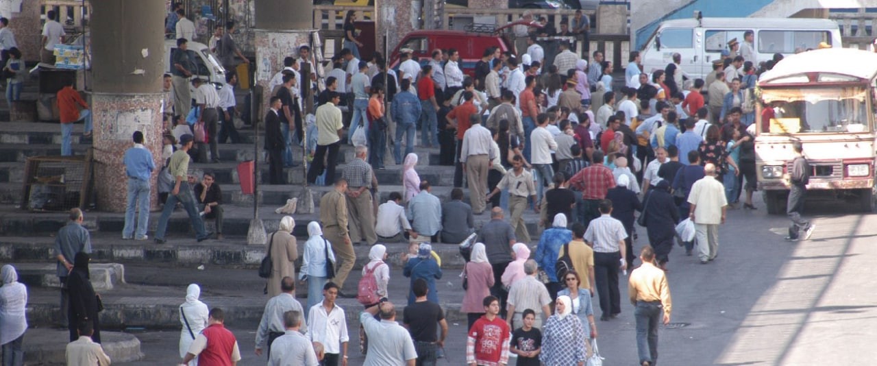 ازدحام غير مسبوق في دمشق