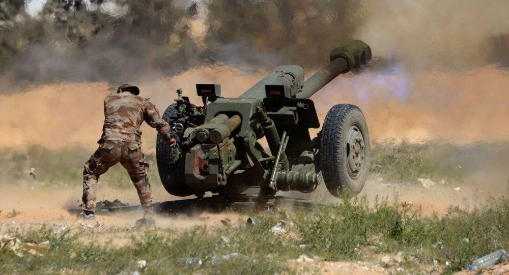 بأكثر من 90 قذيفة.. النظام يصع...