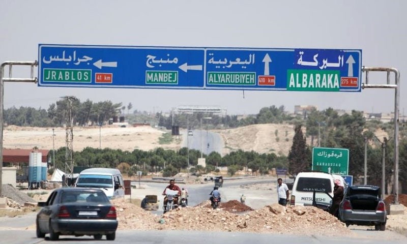 وفد أمريكي يزور مدينة منبج ويل...