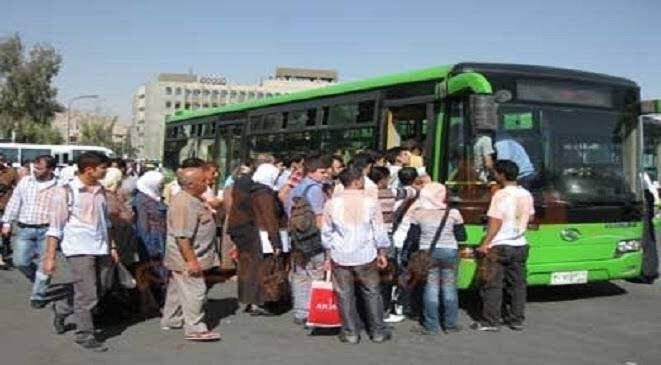 دمشق.. النقل الداخلي عبر البطا...