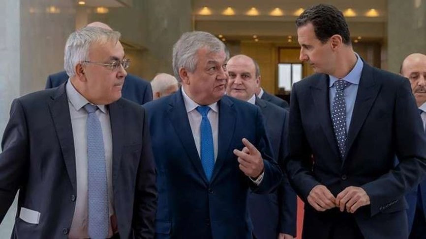 وفد روسي رفيع في دمشق لبحث وتو...