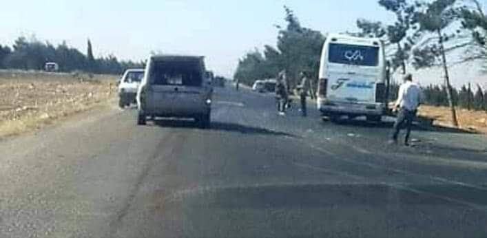 وفيات بحادث سير في ديرالزور