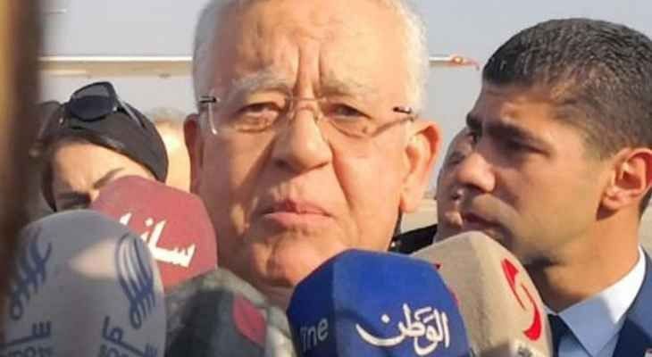 وصول أول مسؤول مصري إلى دمشق م...