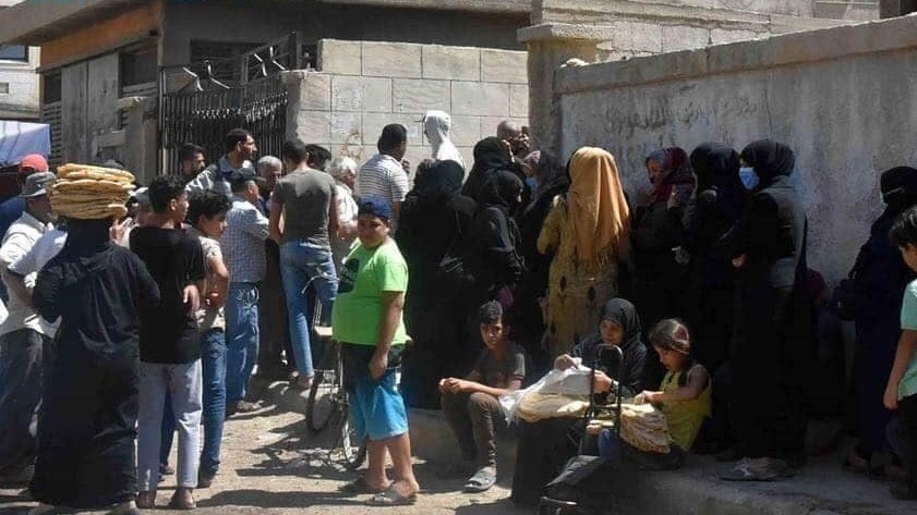 أزمة خبز جديدة في جرمانا بريف...