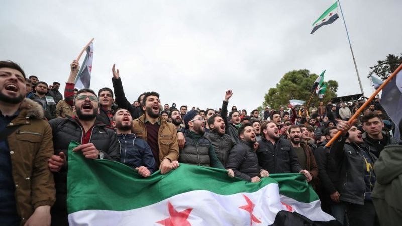دعوات للتظاهر في سوريا وبلدان...