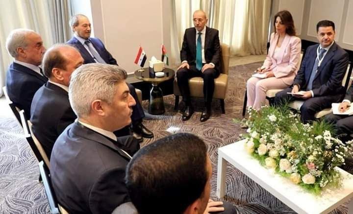 قبيل وصول "فيصل المقداد" إلى ا...