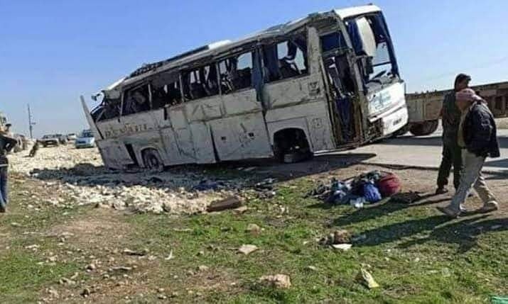 ثلاثةقتـلى باستهداف حافلة شرق...