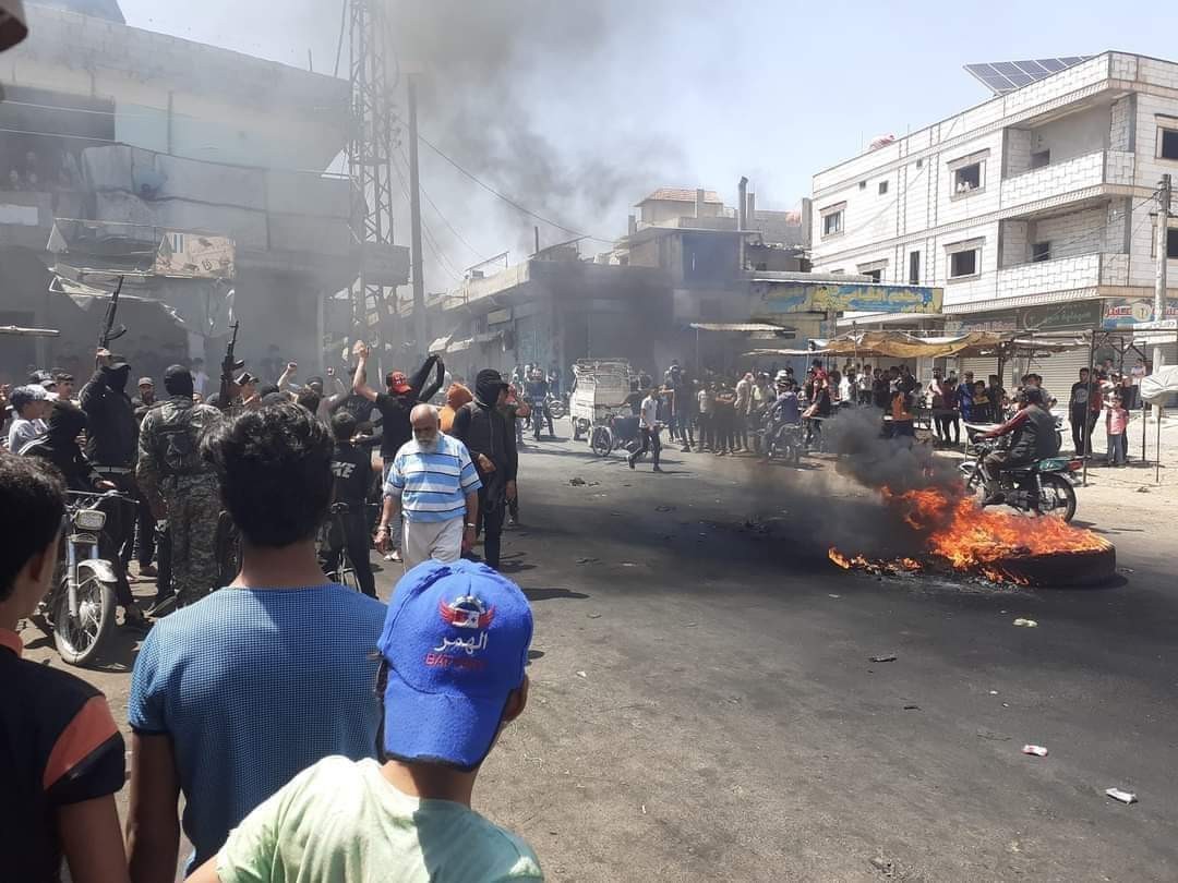 مظاهرات في درعا والسويداء احتج...