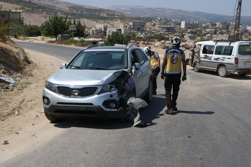 وفاة شاب بحادث سير في إدلب وإص...