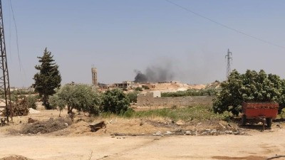 قوات النظام تقصف نقطة للجيش ال...