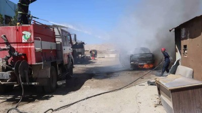 مسيرة تركية تتسبب بخسائر من قو...