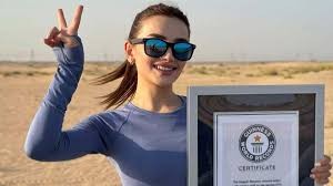 مدربة باليه سورية تدخل موسوعة...