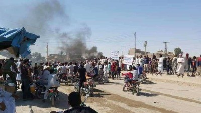 "قسد" ترفض تستهدف متظاهرين في...