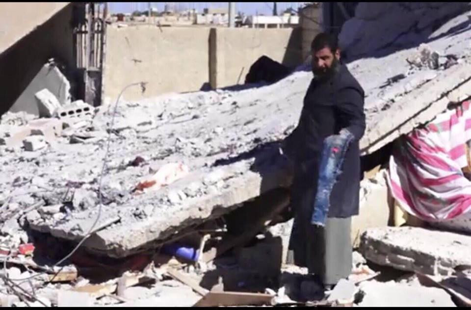 التحالف الدولي يرتكب مجزرة في...