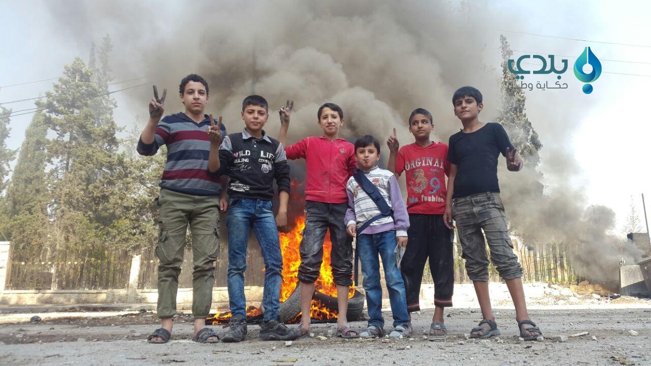 بالصور.. "أطفال الدفاع الجوي"...