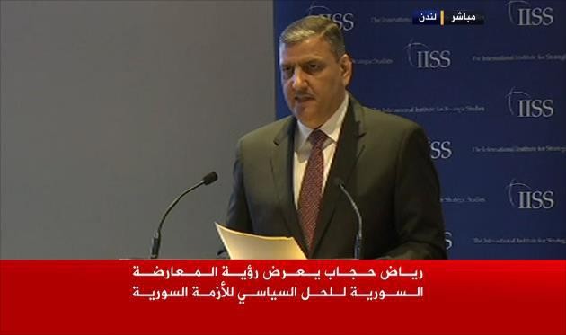 حجاب: سنرفض أي خطة أمريكية-روس...