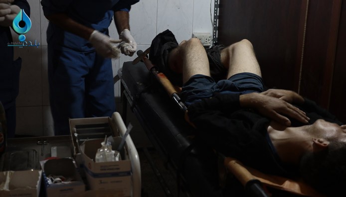 شهداء وجرحى بقصف بالقنابل العن...