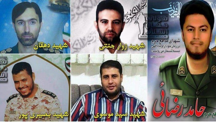 إيران تكشف أسماء قتلاها في مطا...