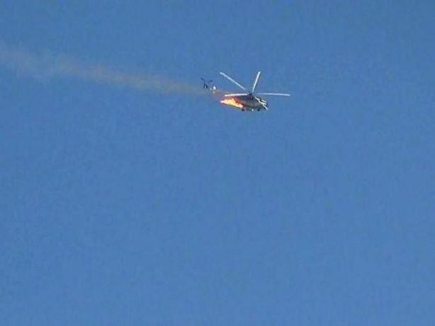 إسقاط مروحية للنظام ومقتل طاقم...