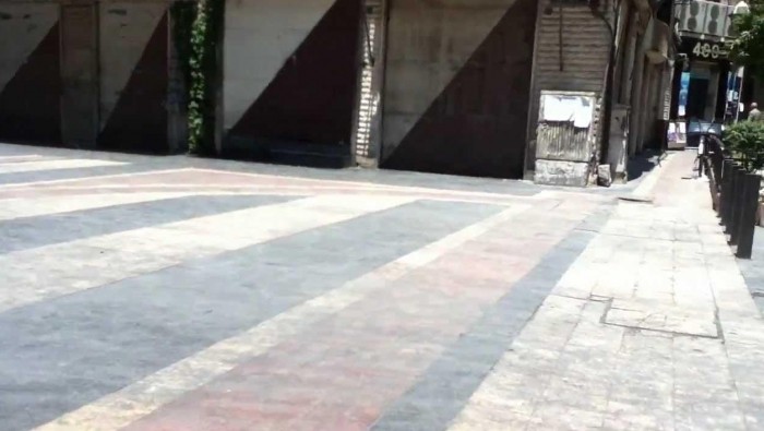 إغلاق محال تجارية في دمشق نتيج...