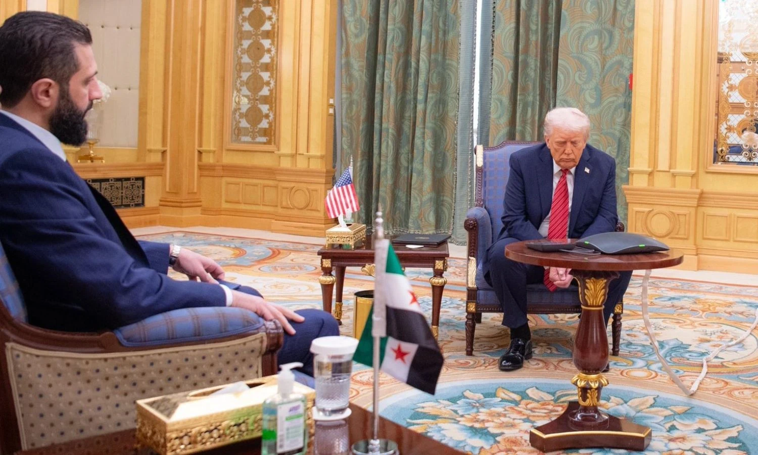 الشرع يبعث تعزية لترامب بعد هج...