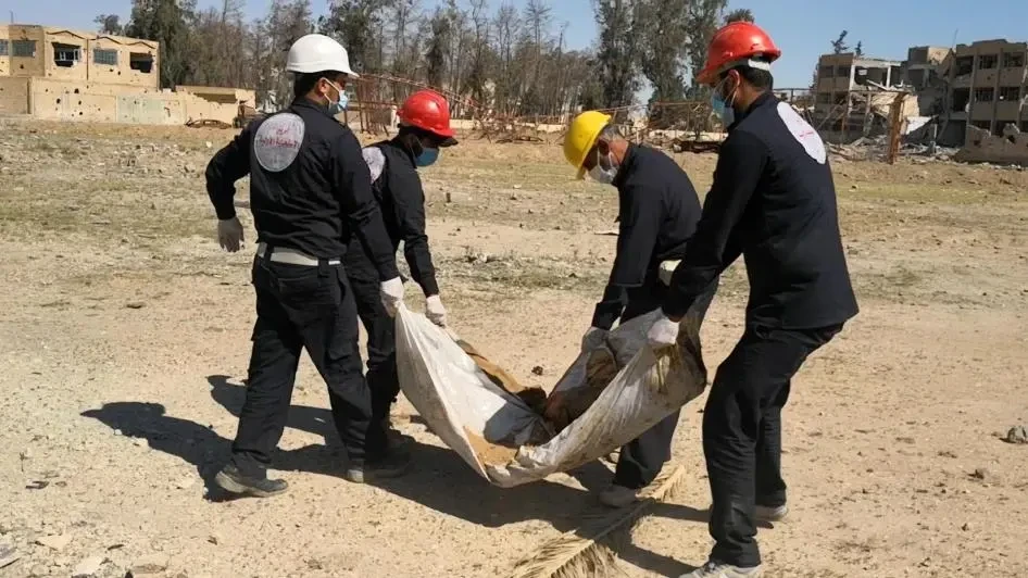 العثور على مقبرة جماعية بمنزل...