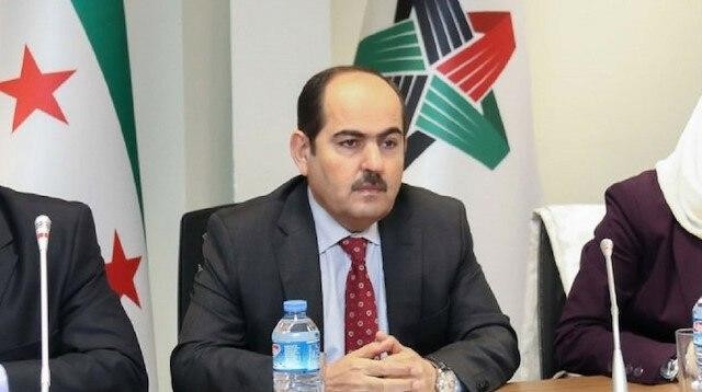 رئيس الحكومة السورية المؤقتة ي...