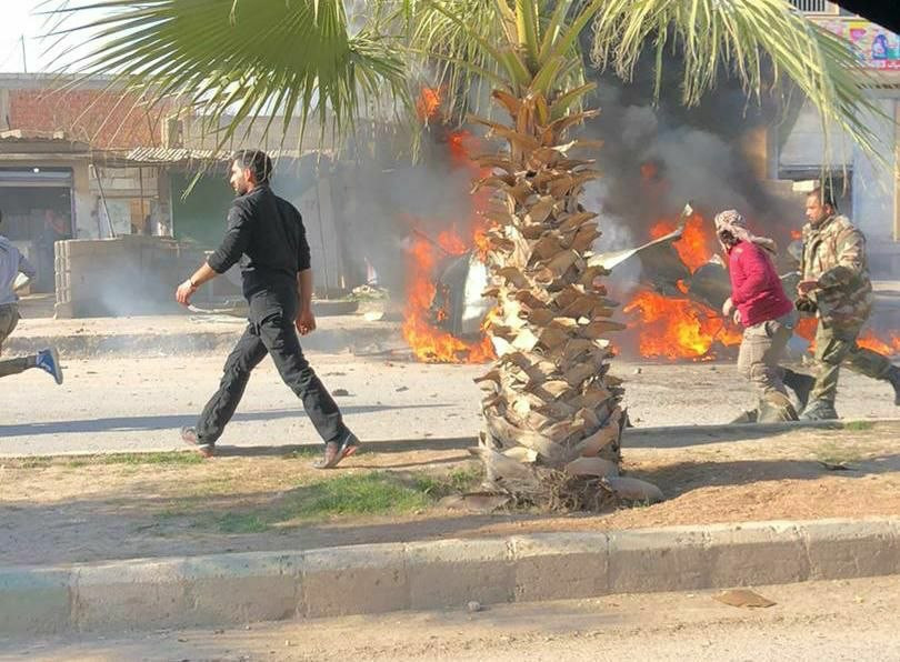 ضحايا بانفجارين في رأس العين و...