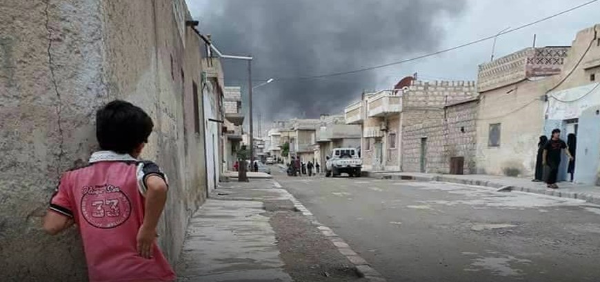 إصابة طفل بانفجار في جرابلس شر...