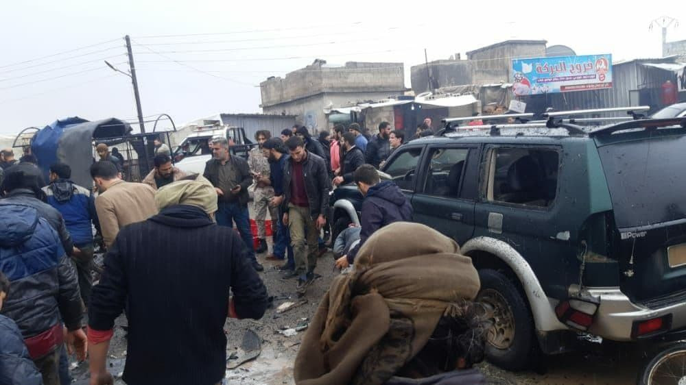 مقتل مدني بانفجار شمالي حلب