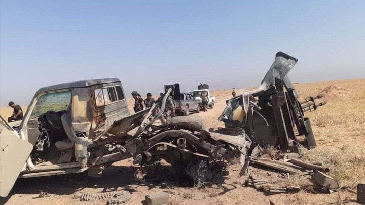 مسيرة تفتك بعناصر ميليشيا "الح...