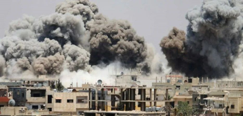 النظام يقصف الحراك بدرعا واحتج...