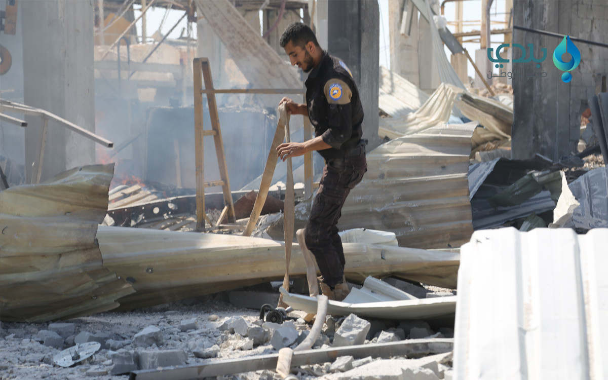 "الدفاع المدني" يوثق 1284 هجوم...