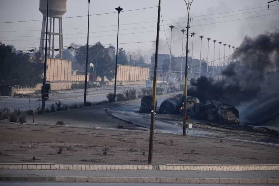 "قسد" تعلن السيطرة بشكل استثنا...